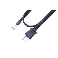 朝日電器 片プラグ付耐熱コード12A NC-20H 1個 62-8564-29（直送品）