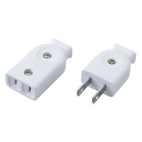 朝日電器 平型コネクター A-21H(W) 1個 62-8563-71（直送品）