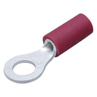 朝日電器 絶縁丸端子 1.25ー4 PS-063H(R) 1個(10個) 62-8570-80（直送品）