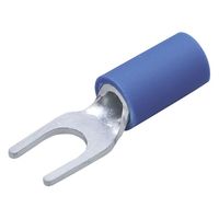 朝日電器 絶縁Y端子 2ー4 PS-076H(BL) 1個(10個) 62-8570-93（直送品）