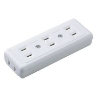朝日電器 テーブルタップ 4P A-43H 1個 62-8563-78（直送品）