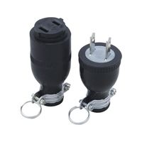 朝日電器 ゴムコネクター2P15A A-18H 1個 62-8568-44（直送品）