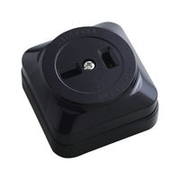 朝日電器 露出コンセント2P20A AB-22BH 1個 62-8568-55（直送品）