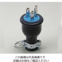 朝日電器 防水ゴムプラグ接地2P15A AG-121PH 1個 62-8568-67（直送品）