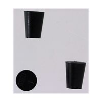 和気産業 ゴム栓 上径16mm×下径13mm×高さ19mm 3個入 NO.1 P 1袋(3個) 63-1530-57（直送品）