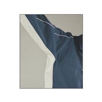 ビッグボーン（bigborn） 長袖シャツ シルバーグレー×ブルーグレー 6655-61-L 1枚 63-1801-07（直送品）