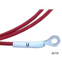 マイ・テープヒーター Max.180℃ リード線1m付 丸端子付 TF/SB-35J 100V 565W 16.1m 63-1337-53（直送品）