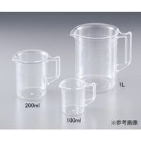 ニッコー・ハンセン PC計量カップ 300mL 1個 3008-0300 30-0803-00-55（直送品）