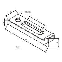 ファーステック ワイヤーカットクランプ FT-EW10 1台 63-1405-81（直送品）
