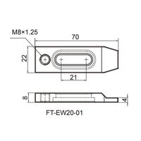 ファーステック ワイヤーカットクランプ FT-EW20-01 1台 63-1405-82（直送品）