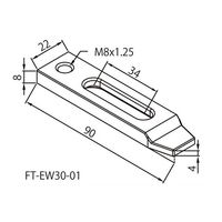 ファーステック ワイヤーカットクランプ FT-EW30-01 1台 63-1405-84（直送品）
