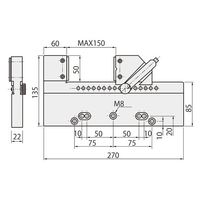 ファーステック ステンレス製ワイヤーカットバイス FT-WEV150 1台 63-1406-11（直送品）