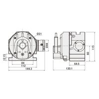 ファーステック ワイヤーカット用割り出し台 FT-WPF 1台 63-1406-13（直送品）