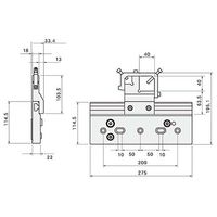 ファーステック ステンレス製ワイヤーカットバイス FT-WDV280 1台 63-1405-97（直送品）