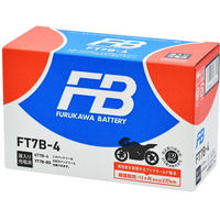 【二輪車用品】古河電池 シールド型 バイク用バッテリー液入充電済 FT7B-4 1個（直送品）