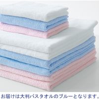 林 大判バスタオル 消臭加工 ブルー(青) LH406501x3 1セット(6枚)（直送品）