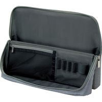 ソニック ユートリム スマ・スタ ワイド A4 立つバッグインバッグ グレー UT-1905-GL 1個