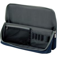 ソニック ユートリム スマ・スタ ワイド A4 立つバッグインバッグ ネイビー UT-1905-K 1個