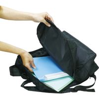 アーテック スクエアリュック 黒 93868 1個