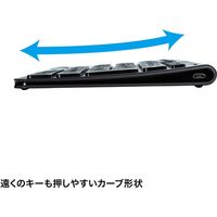 サンワサプライ Bluetoothスリムキーボード SKB-BT32BK 1個（直送品）