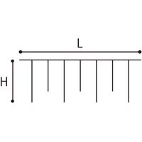 アルファ カラフルハロウィンフェルトバナー TC4-2057（直送品）
