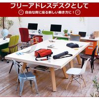 【組立設置込】Garage ピンポンワークテーブル PW-1514HN 幅1525×奥行き2740×高さ760mm 白木 434674 1台（直送品）