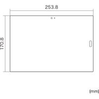 NEC VersaPro/Pro J タイプVU対応ブルーライトカット液晶保護指紋反射防止フィルム LCD-NVU1BCAR 1枚（直送品）