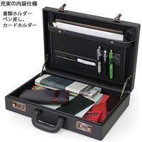 ウノフク ED KRUGER アタッシュケースS ブラック 24-0342-10 1個