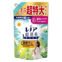 レノア 超消臭1WEEK 部屋干し おひさまの香り 詰め替え 超特大 1380mL 1セット（1個×6） 柔軟剤 P＆G