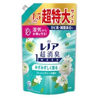 レノア 超消臭1WEEK フレッシュグリーンの香り 詰め替え 超特大 1380mL 1セット（1個×6） 柔軟剤 P＆G