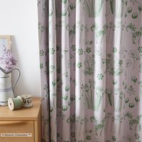 スミノエ MOOMIN セミオーダー カーテン ハイドアンドシーク 2500×2250mm ピンク 1セット(2枚入)（直送品）