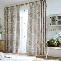 スミノエ MOOMIN セミオーダー カーテン ムーミン谷の地図 2300×1700mm グレー 1セット(2枚入)（直送品）