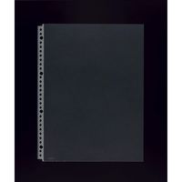 ライオン事務器 抗菌 クリアーポケット A4S 30穴 10枚入 CL-303AB 1セット(5冊)