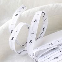 日本紐釦貿易 NBK サイズタグ M 9mm巾 白 徳用500枚分 TME-M-500　500枚入り（直送品）