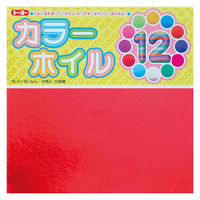 トーヨー カラーホイルおりがみ 12色 15×15cm 008001 1セット（36枚：12枚×3）