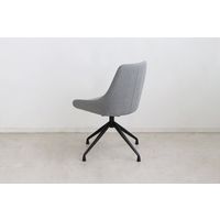 【軒先渡し】東馬 ファーブ ラウンドチェア グレイ 54675820 1脚（直送品）