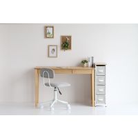 ICHIBA セラミック風チェスト 4D 幅210×奥行490×高さ770mm ホワイト K-3584WH 1台（直送品）