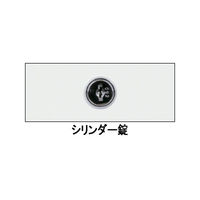 宮成製作所 配薬キャビネット　浅型18段18人用　シリンダ　MLGC-118C　ネオホワイト　1台（直送品）