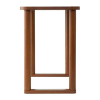 シーズ かに座PLUS パーソナルテーブル ハイタイフ KP-700DB ダークブラウン 1台（直送品）