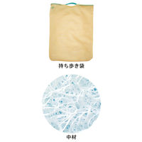 ハッピーおがわ 旅友　本体：オレンジ　袋：アプリコット　1個（直送品）