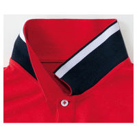 ボンマックス 2WAYカラーポロシャツ　MS3116-3　レッド　SS　1枚（直送品）