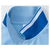 ボンマックス 2WAYカラーポロシャツ　MS3116-6　サックス　SS　1枚（直送品）