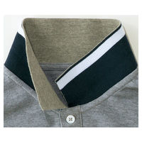 ボンマックス 2WAYカラーポロシャツ　MS3116-2　杢グレー　4L　1枚（直送品）