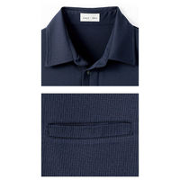 ボンマックス 和ニットポロシャツ　FB4532U-16　ブラック　S　1枚（直送品）