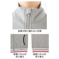 ボンマックス トレーニングジャケット　TJ0800U-2　グレー　L　1枚（直送品）