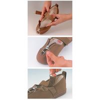 マリアンヌ製靴 リハビリシューズ　W505　右足　茶　24.0cm　1個（直送品）