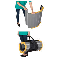 シコク 車いす用スロープ　段ない・ス　ロールタイプ　630-080　80cm 4560373680521 1台（直送品）