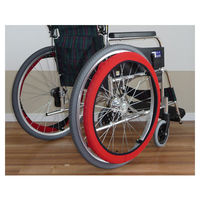 あい・あーる・けあ ハンドリムカバー　赤 4562211720116 1ケース（10組入）（直送品）