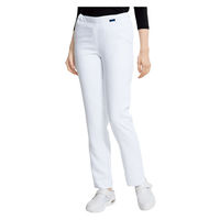 フォーク ストレートパンツ(総ゴム) 6007EW ホワイト LL 4571205547790 1枚（直送品）