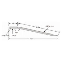 シクロケア 安心スロープ　フリーサイズ　679　800×約300～340mm 4580250544845 1本（直送品）